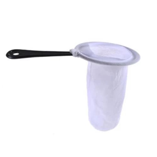 Kit 10 Coadores para Café em Algodão Cabo Plástico Tamanho Médio
