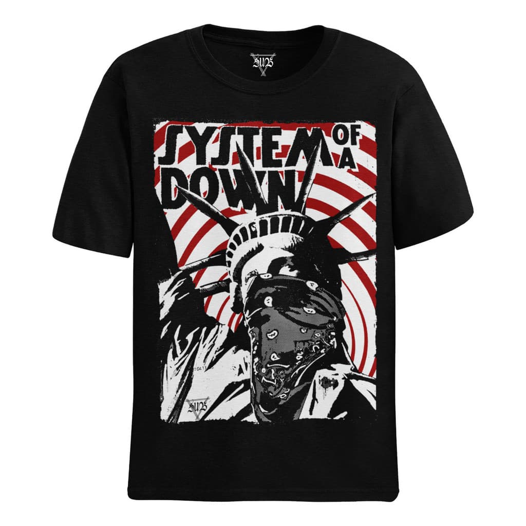 San Prime - Camisa Banda System Of A Down Rock Heavy Nu Metal Anos 90s Streetwear