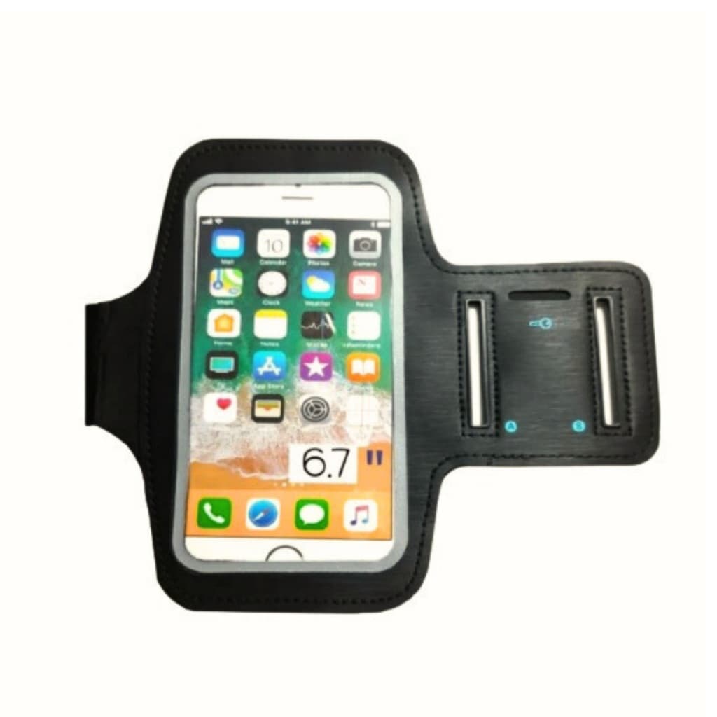 Braçadeira Esportiva Porta Celular e Chave- Corrida, Caminhada, Academia e Passeio