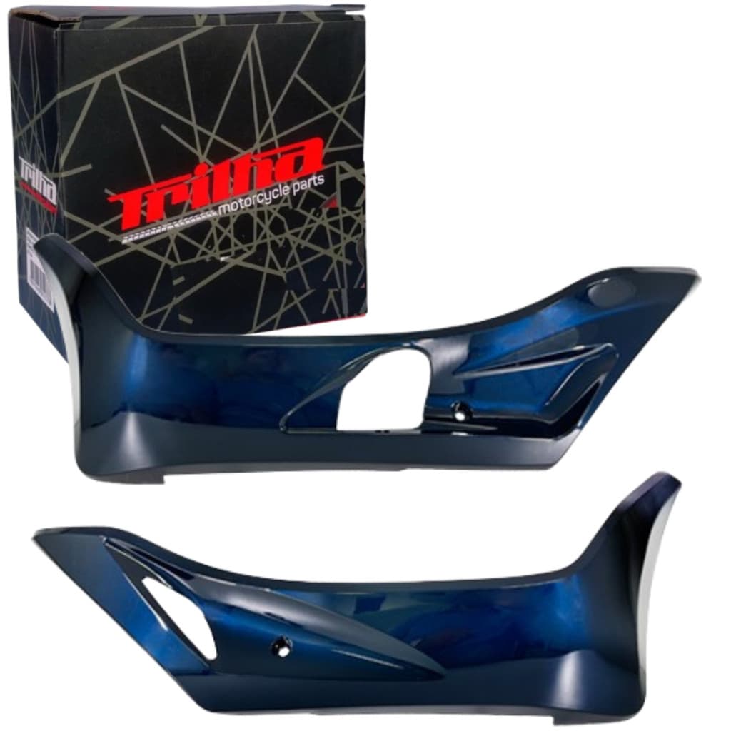Par de Carenagem Tampa Lateral Inferior AZUL PCX150 2018