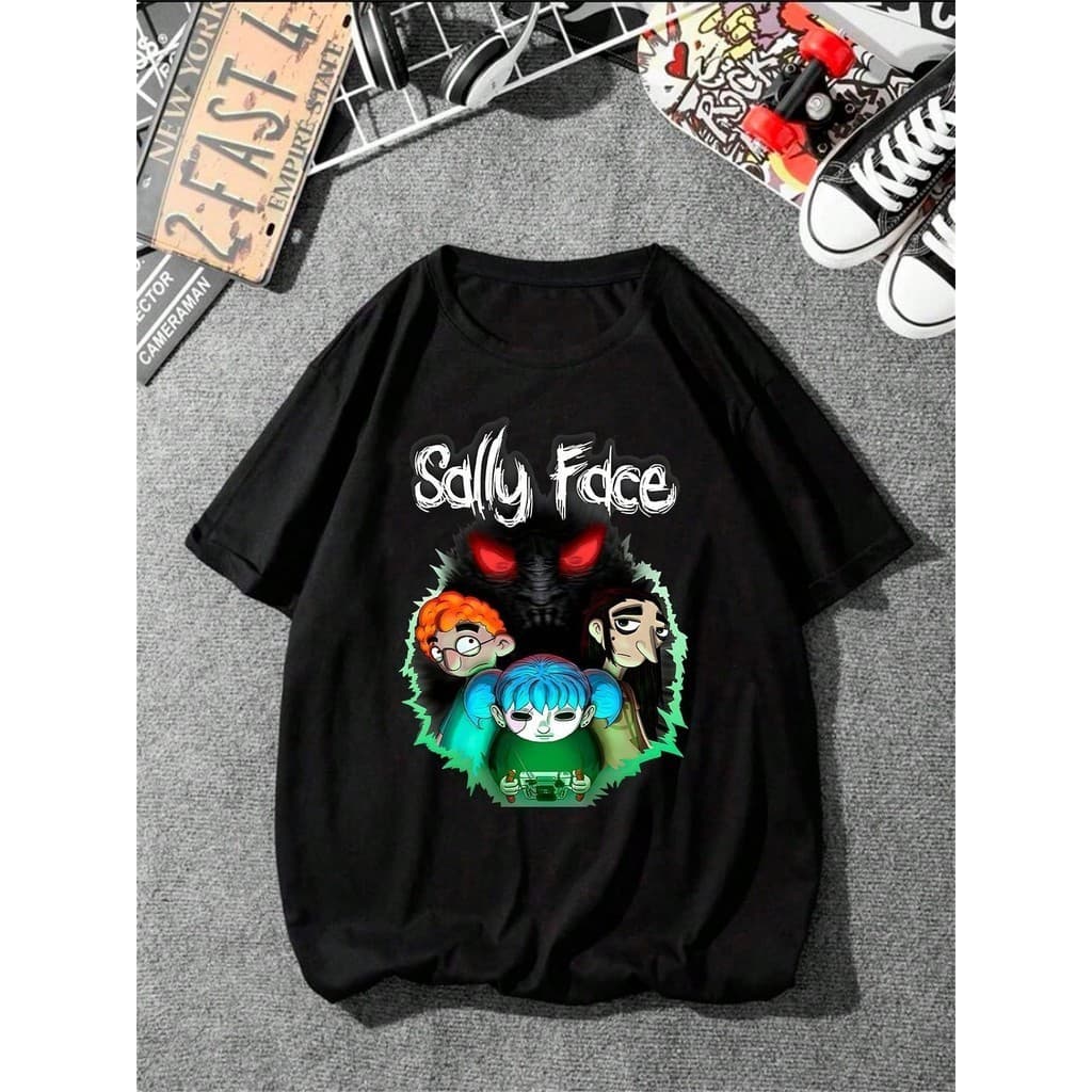 Camiseta unissex 100% Algodão Four Sally  Face Streetwear Envio Rapido