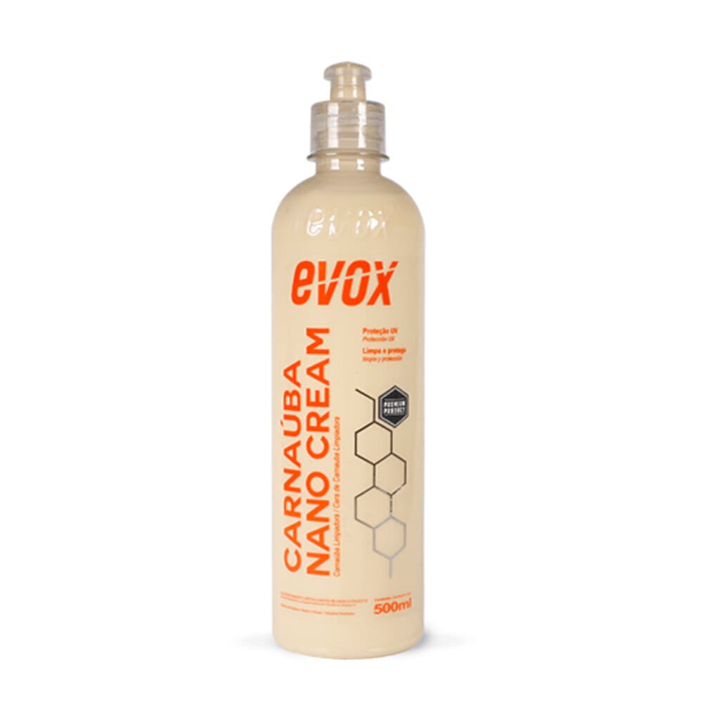 CARNAUBA NANO CREAM CERA LIMPADORA 500ML EVOX