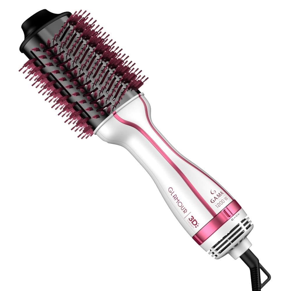 ESCOVA SECADORA GAMA GLAMOUR PINK BRUSH 3D 220V