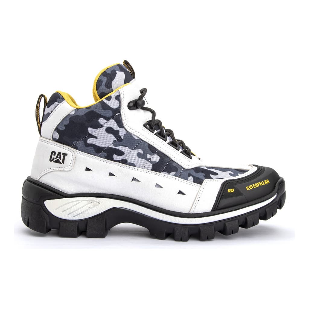 Bota Caterpillar Masculina Coturno Resistente Couro Nl334
