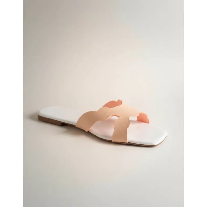 Rasteirinha Feminina Sandália Femenino Casual Salto Baixo Chinelo Feninino Papete Flat