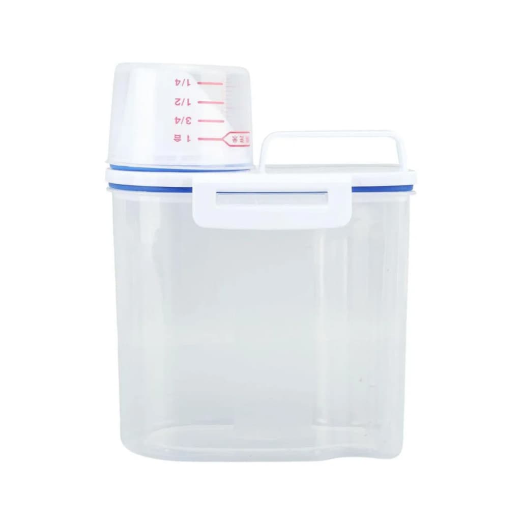 DISPENSER MULTIUSO HERMETICO COM COPO DOSADOR CAPACIDADE 2,0L PLASTICO