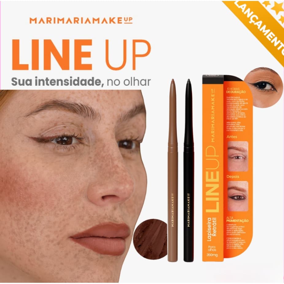 Lápis de Olho Retrátil Line Up - Mari Maria