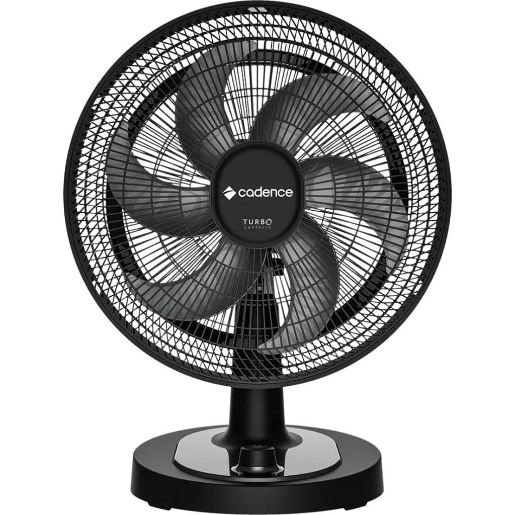 Ventilador Turbo Conforto Cadence VTR470 42cm 126W – 2 em 1 Mesa, Chão ou Parede127V