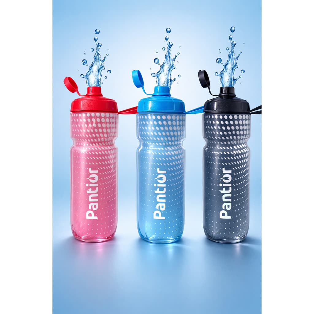 Squeeze Térmico Ciclismo 590ml Válvula Automática