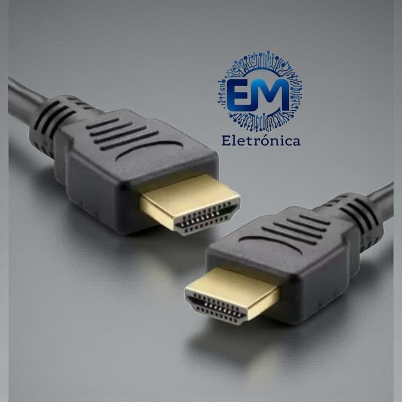 Cabo Compatível HDMI 1.5m 1.4 Full HD – Áudio e Vídeo Digital, Alta Qualidade