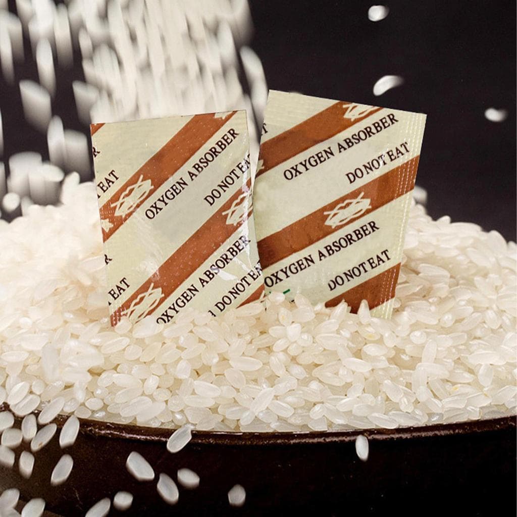 100/300 Peças Absorventes De Oxigênio De Qualidade Alimentar , Armazenamento De Alimentos , Filtros , Pacotes Em Saco Se