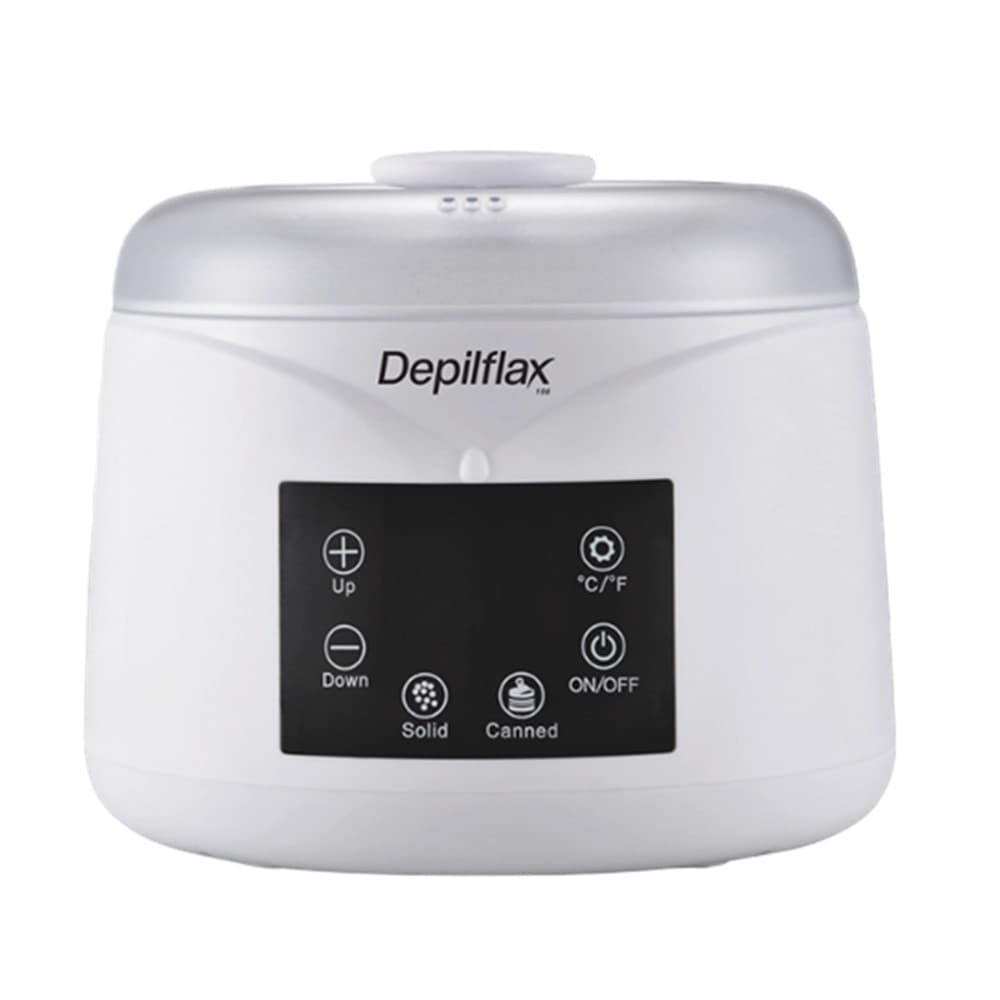 Aquecedor de Cera Quente Depilação Termocera com Visor de Temperatura Digital 500g Depilflax 220V