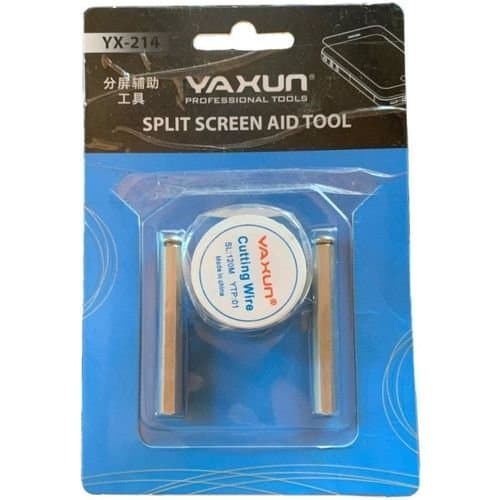 Fio de Aço com Manopla YAXUN Yx-214 P/ Separar Touch De Lcd