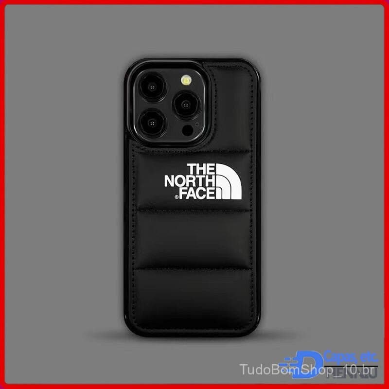 Capa de Jaqueta Puffer Macio Touch de Alta Qualidade para iPhone Air 17 16 15 14 13 12 11 Pro Max na Moda