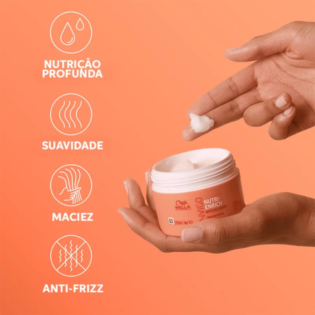 Wella - Invigo Nutri-Enrich Máscara de Nutrição 150ml