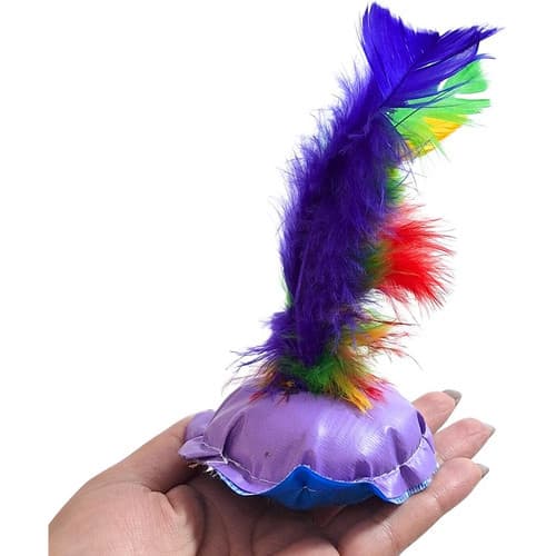 Peteca 1 Unidade Brinquedo Infantil Coloridos 18cm , Lembrancinha Festa Dia Das Crianças