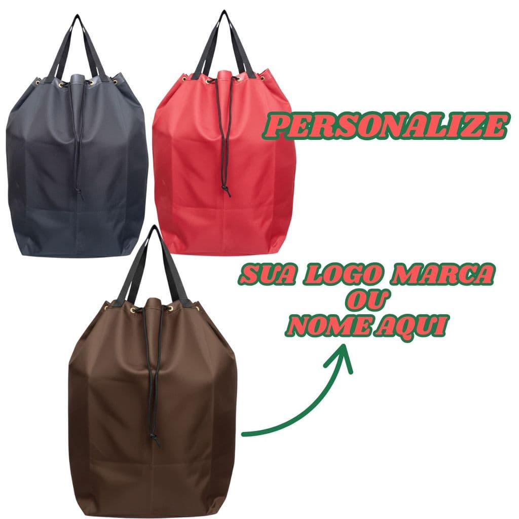 Saco Personalizado Grande Reforçado Para Sela Vaquejada Lona