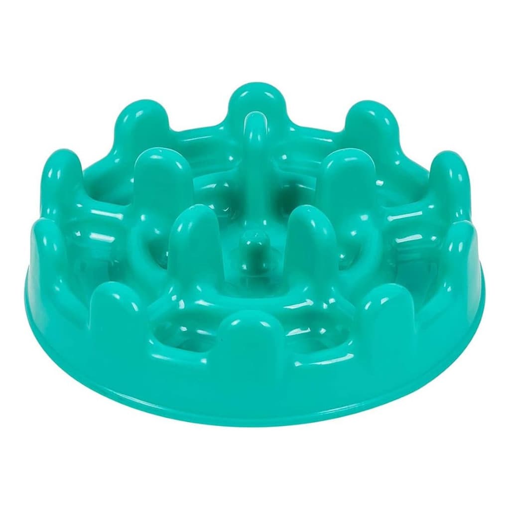 Comedouro Lento Cachorro E Gatos Mini Pet Fit Pet Games Verd