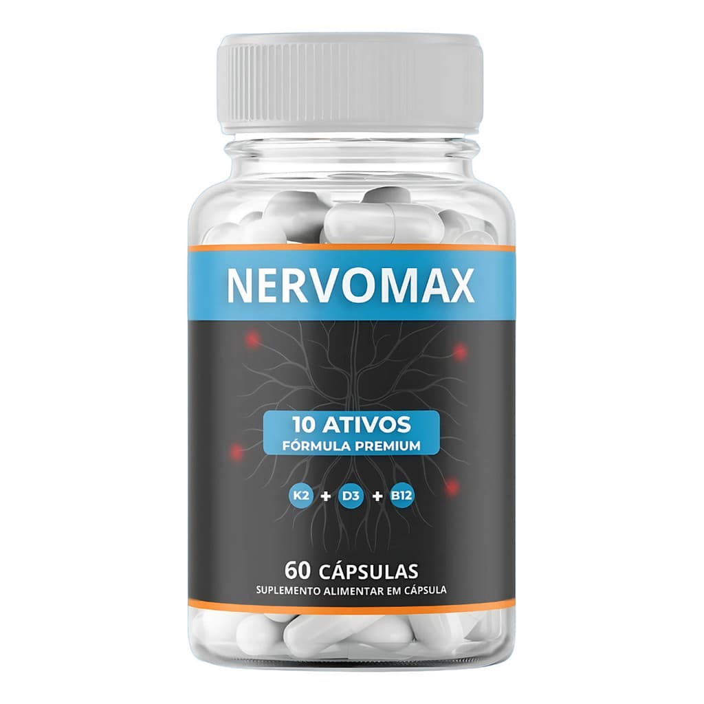 Nervomax Suplemento Natural Cápsulas Para Auxilio Na Dor Sabor Capsulas Auxilio Na Dor
