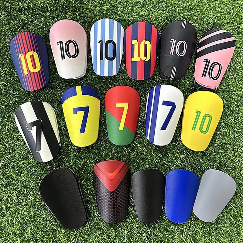 [THEBR] 1 Par Mini Caneleiras De Futebol Protetor De Perna Resistente Ao Desgaste Absorvente De Sapato Placa De Haste De