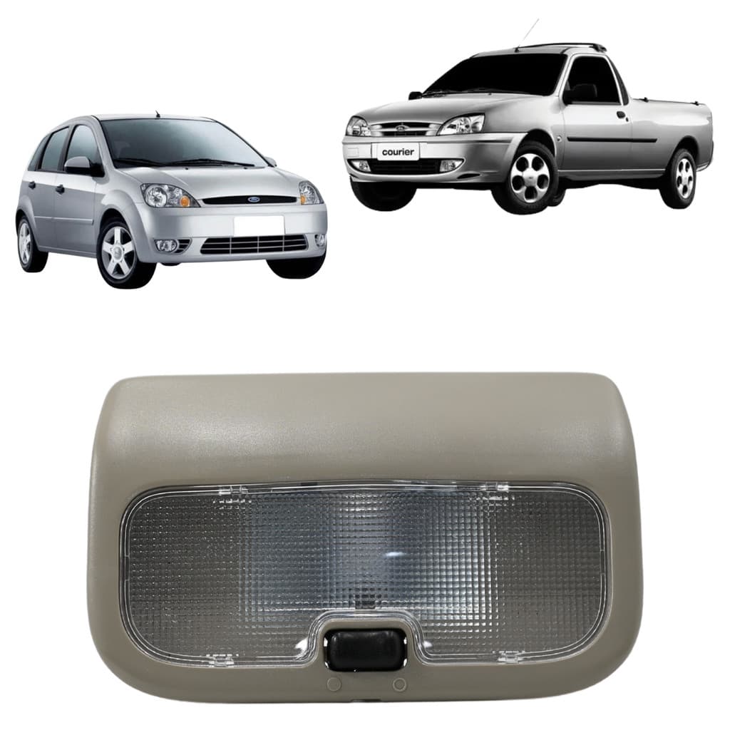 Luz Lanterna Para Teto Ford Fiesta Ford Courier 1996 Até 2001