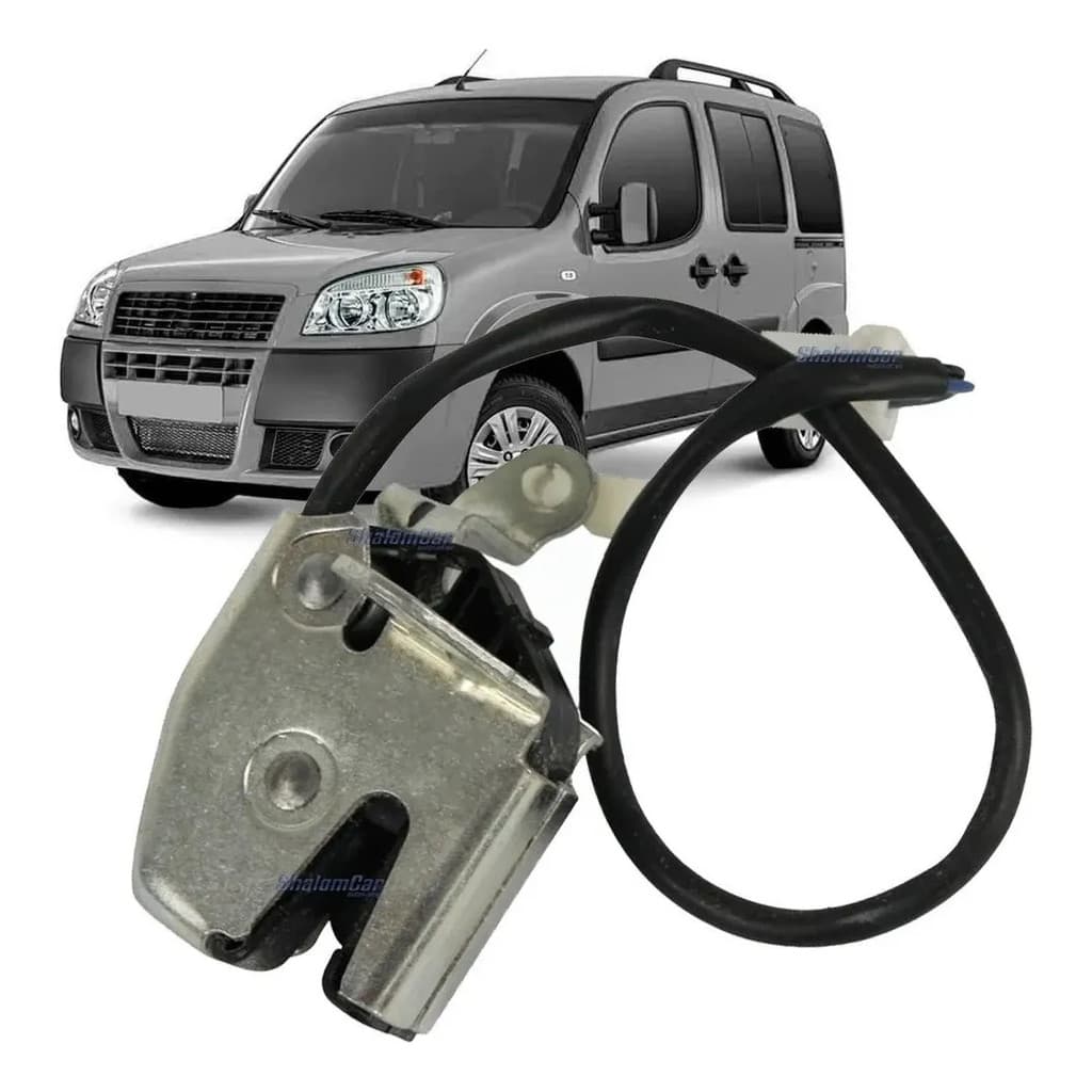 Fechadura Porta Traseira Com Sensor 3 Fios Doblô 2002-2021