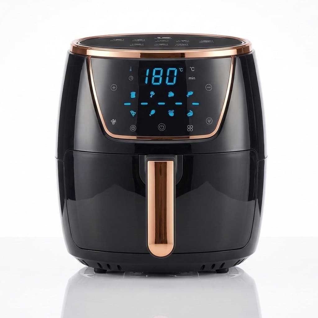 Fritadeira Air Fryer Revestimento Antiaderente Alimentos sem Óleo 1700W Painel Digital 127V Digital