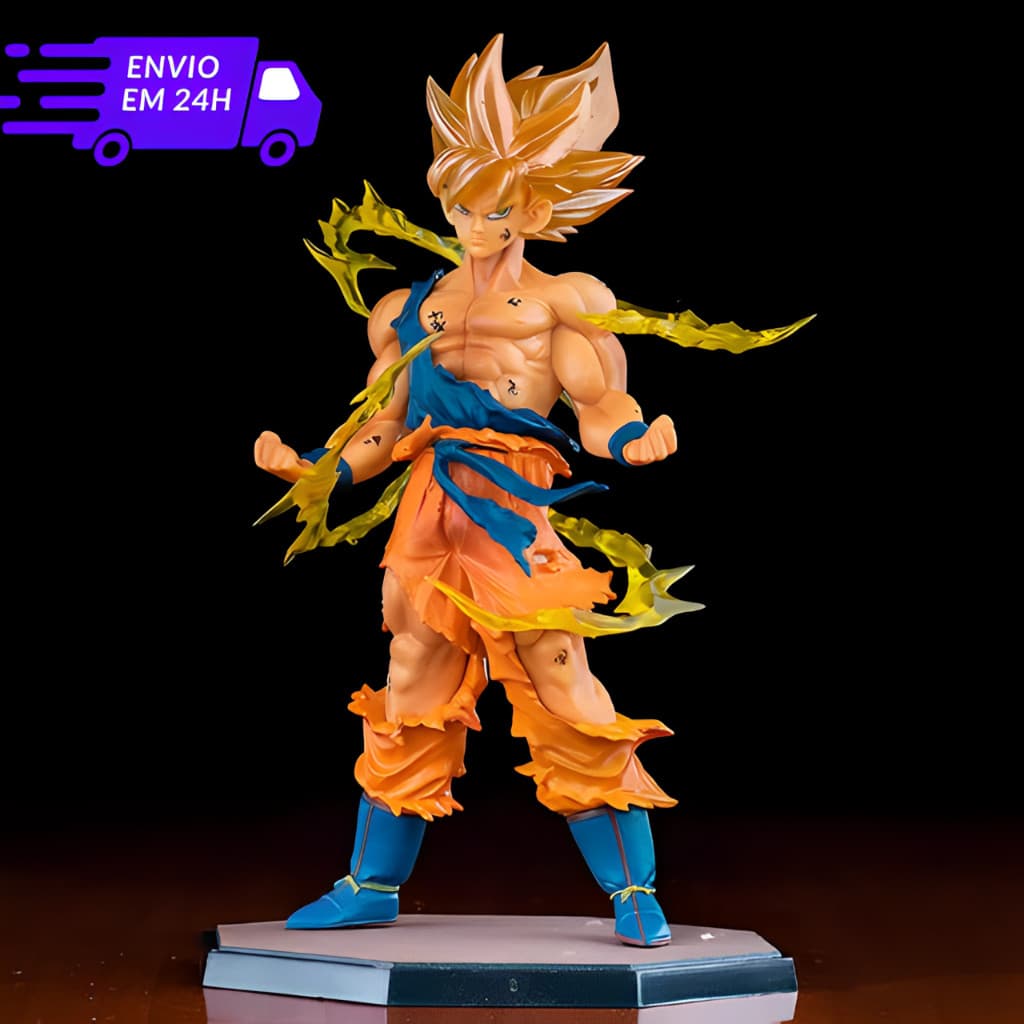 Action Figure Goku Dragon Ball Z Boneco Anime Colecionável PVC Detalhado Presente Fã DBZ