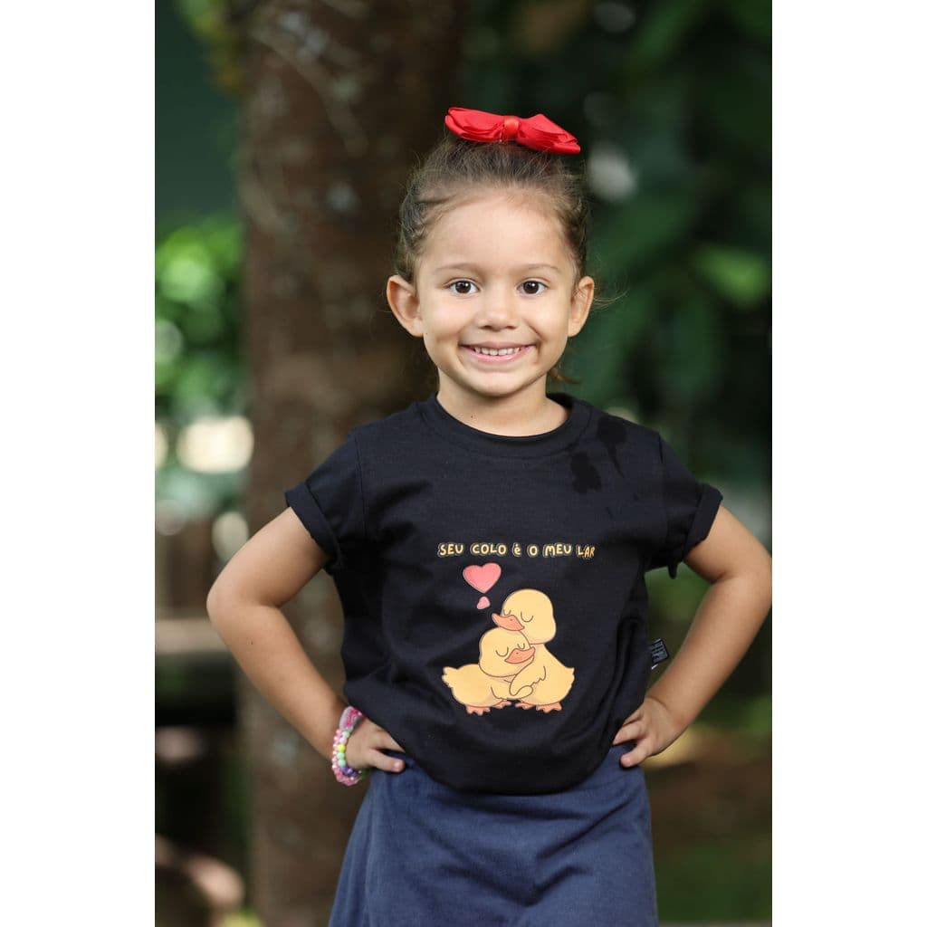 Camiseta Infantil Unissex - Abraço