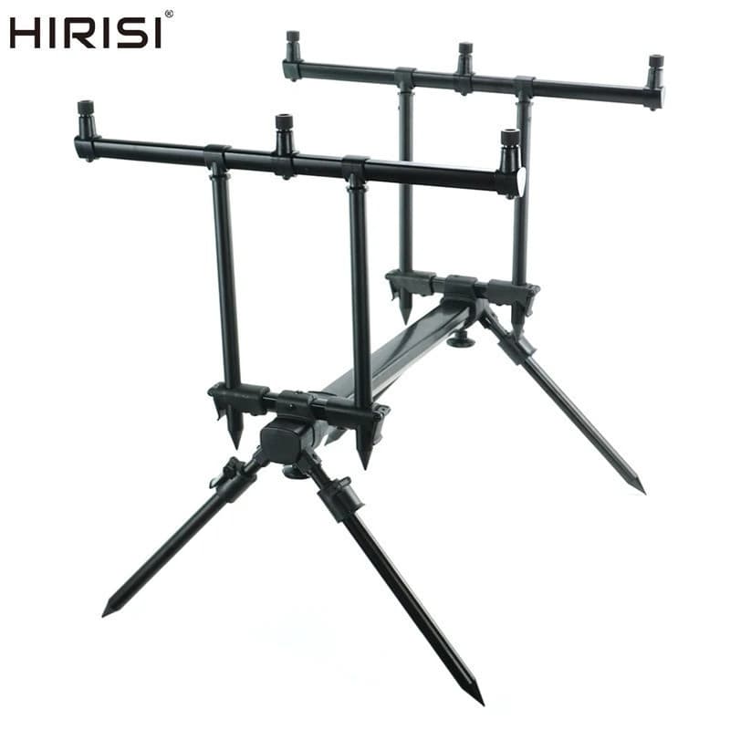 Conjunto de Suportes para Varas de Pesca Hirisi para 3 Varas de Pesca, Suporte para Varas de Pesca 4095, Acessórios de P
