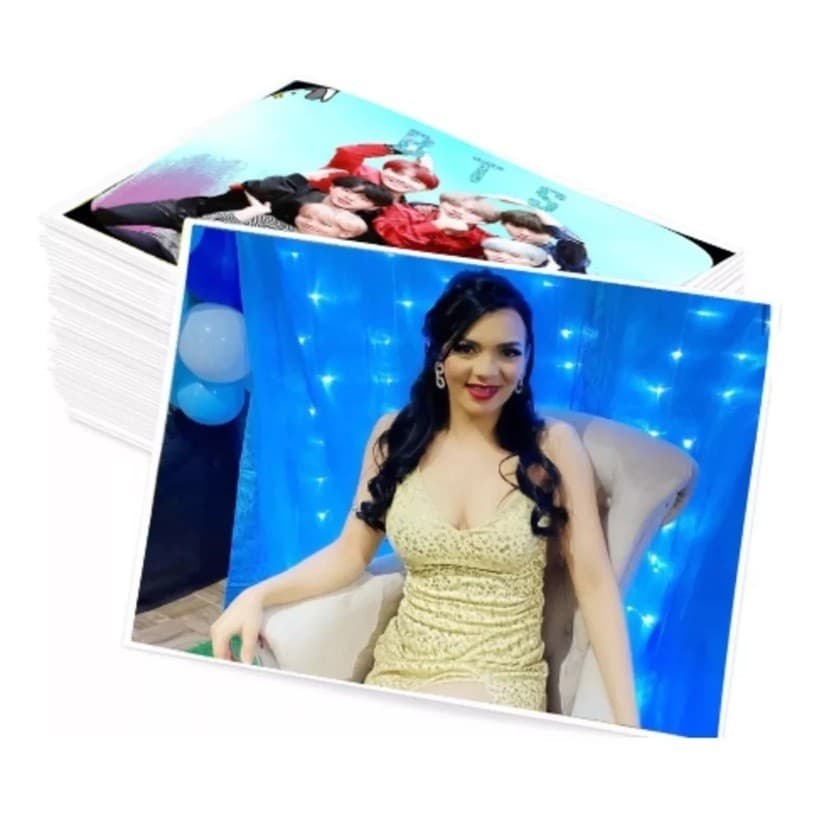 Pacote 100 Fotos 10x15 - Tipo de Papel de Impressão: Fotográfico Brilho