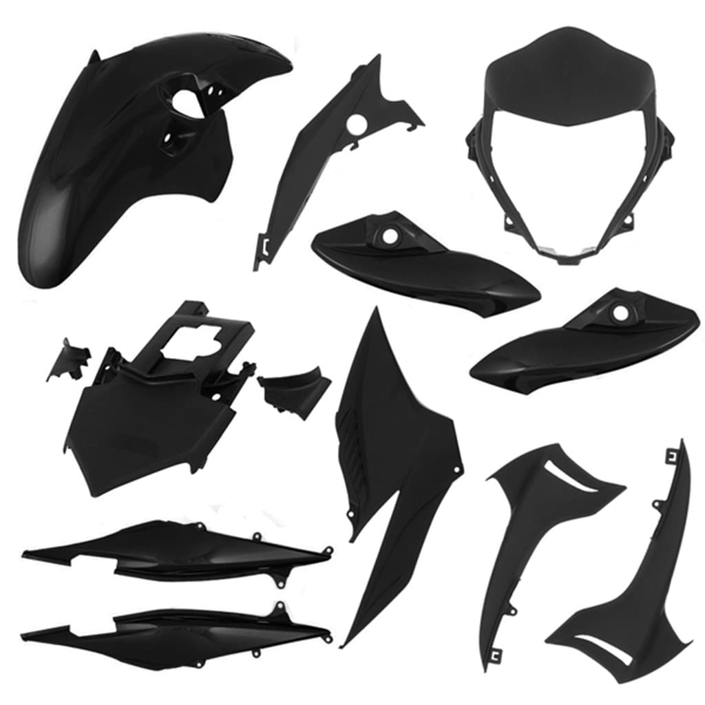 Kit Carenagem 9 Peças Cromo Forte Cb 300r 2010/12