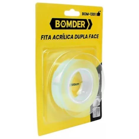 Fita Dupla Face Forte Profissional 18mm X 200cm Industrial