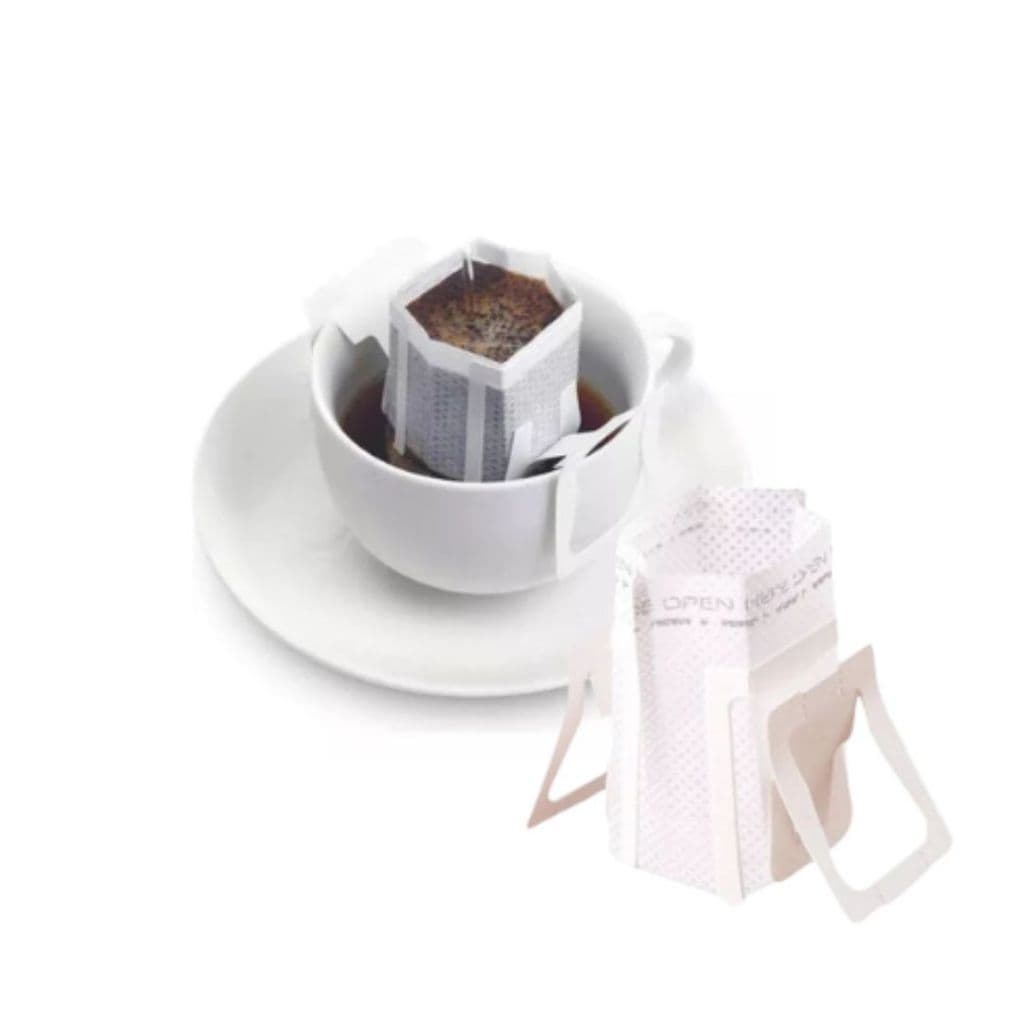 100 Coador De Café Filtro Dose Única Individual Descartável