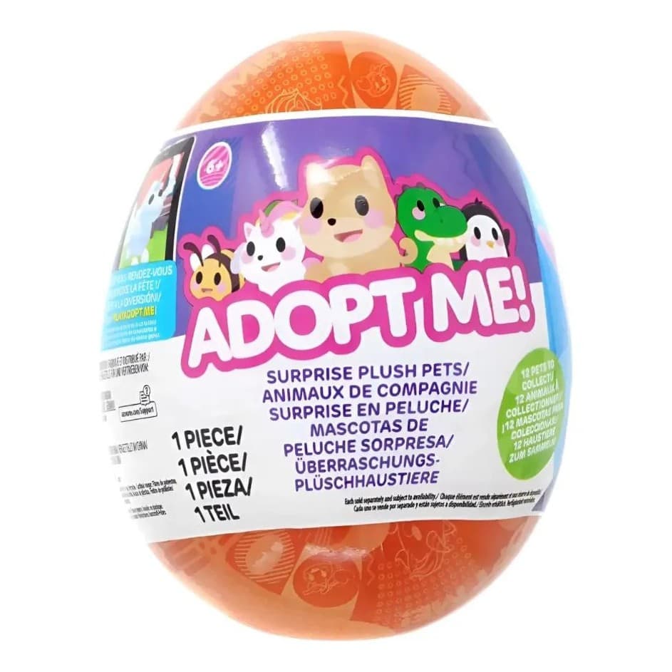 Brinquedo Adopt Me Ovo Surpresa Com Boneco Pet De 5cm Sunny