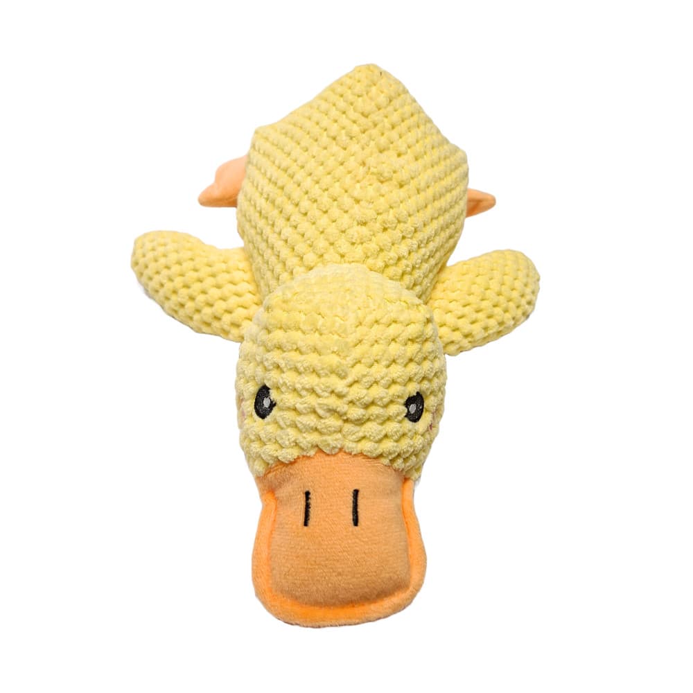 Brinquedo Pato de Pelúcia 25cm para Cães e Gatos Shinpy