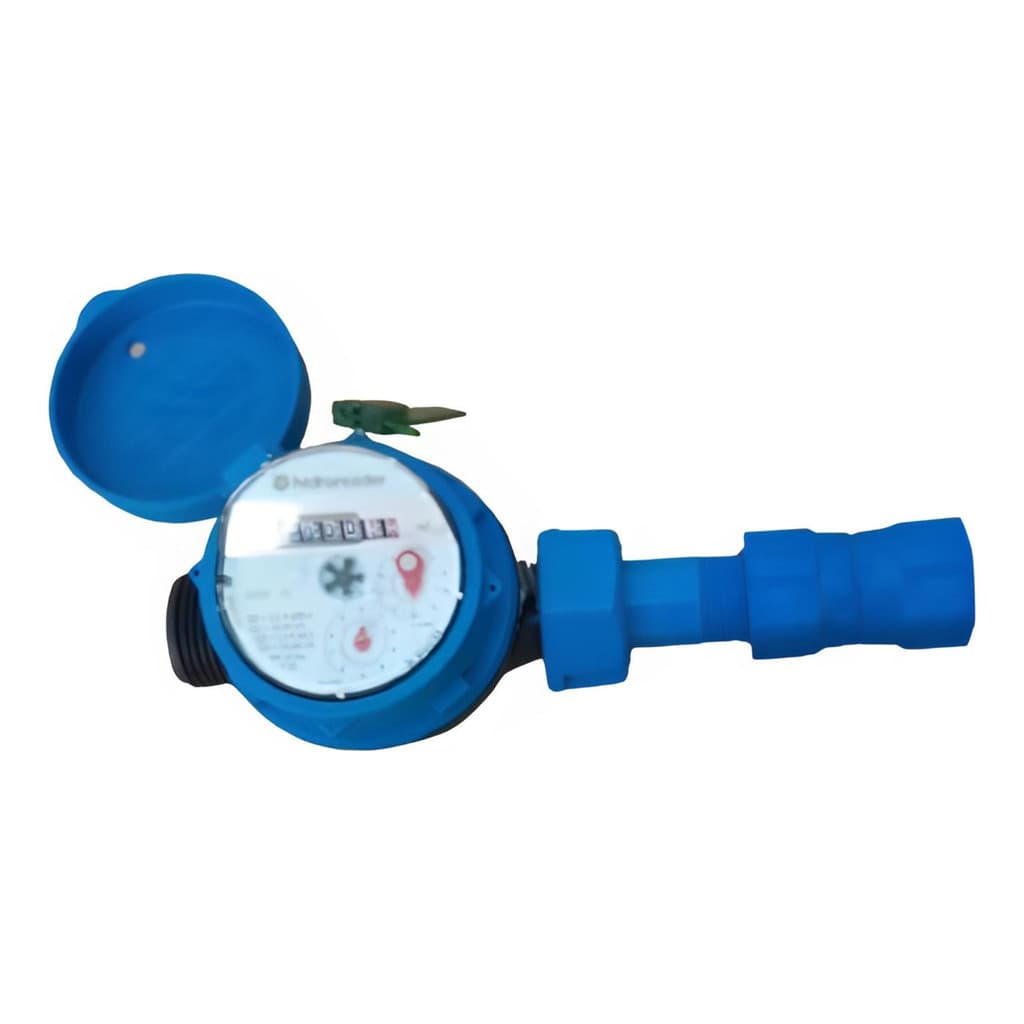 Relógio Agua Hidrômetro Cavalete Medidor C/ Bloqueador Ar