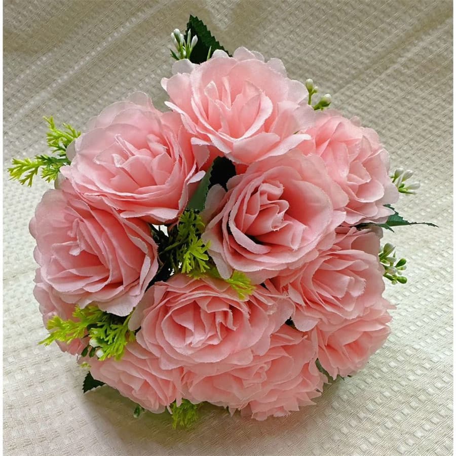 Buquê de noiva C/12 rosas
