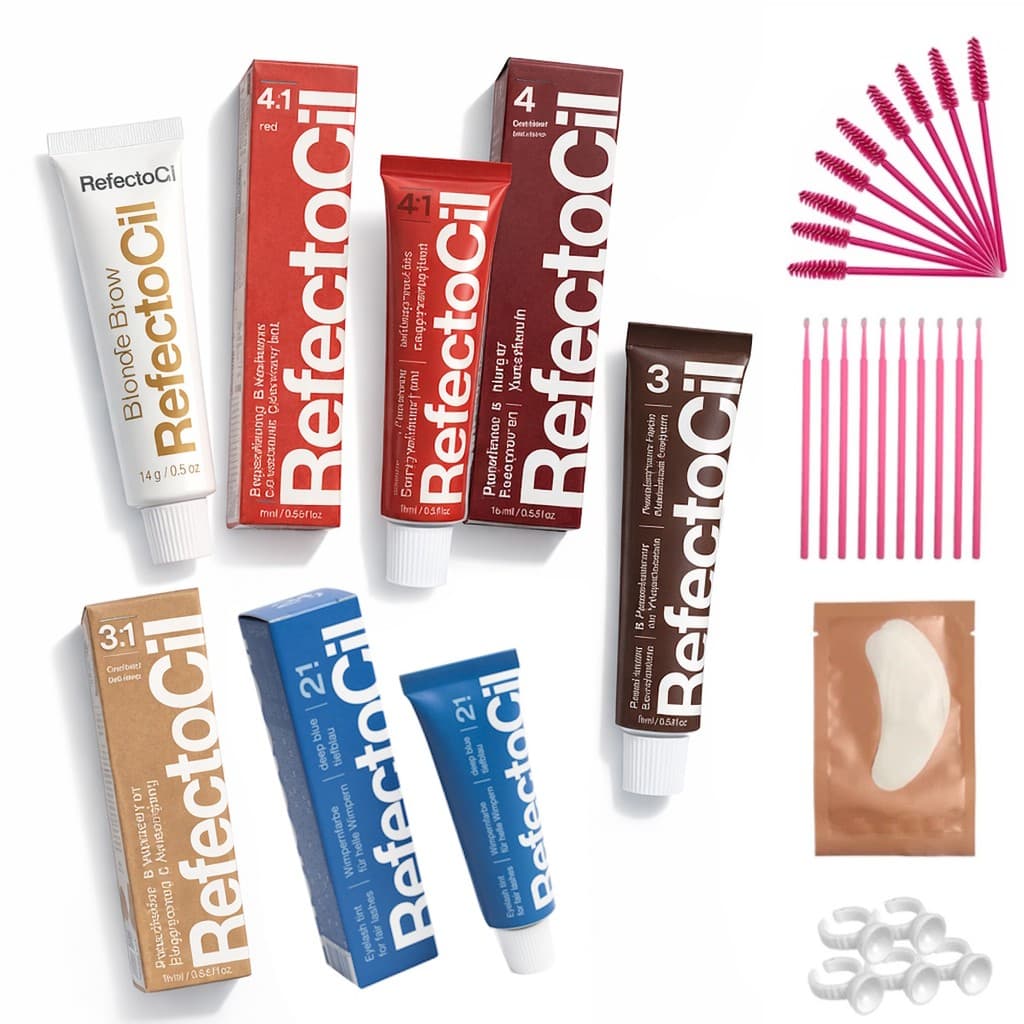 RefectoCil Tintura Tinta Sobrancelhas e Cílios Original Profissional Coloração Todas as Cores