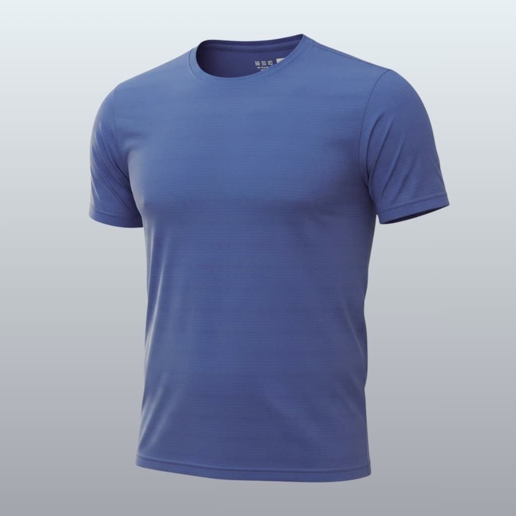 Camiseta Masculina Dry Fit Tecnológica Respirável com Proteção UV