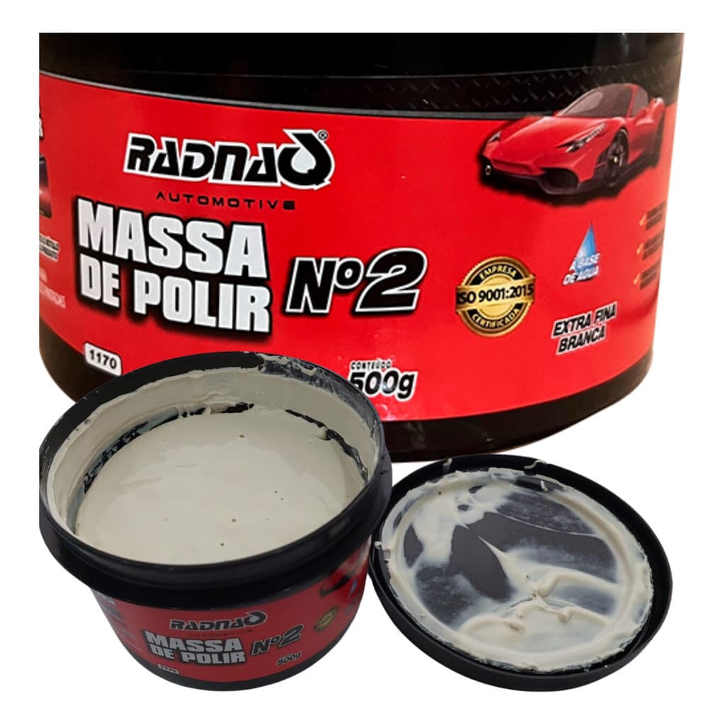 Massa Para Polir N2 Tira Riscos Da Brilhotira Manchas Rq1170