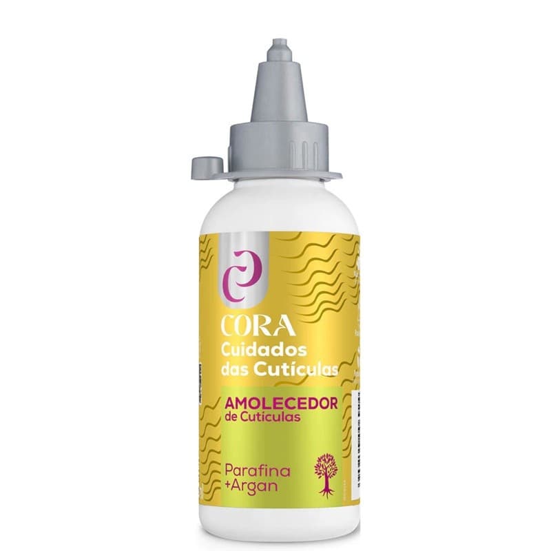 Amolecedor de Cutículas Cora Parafina + Argan 100ml