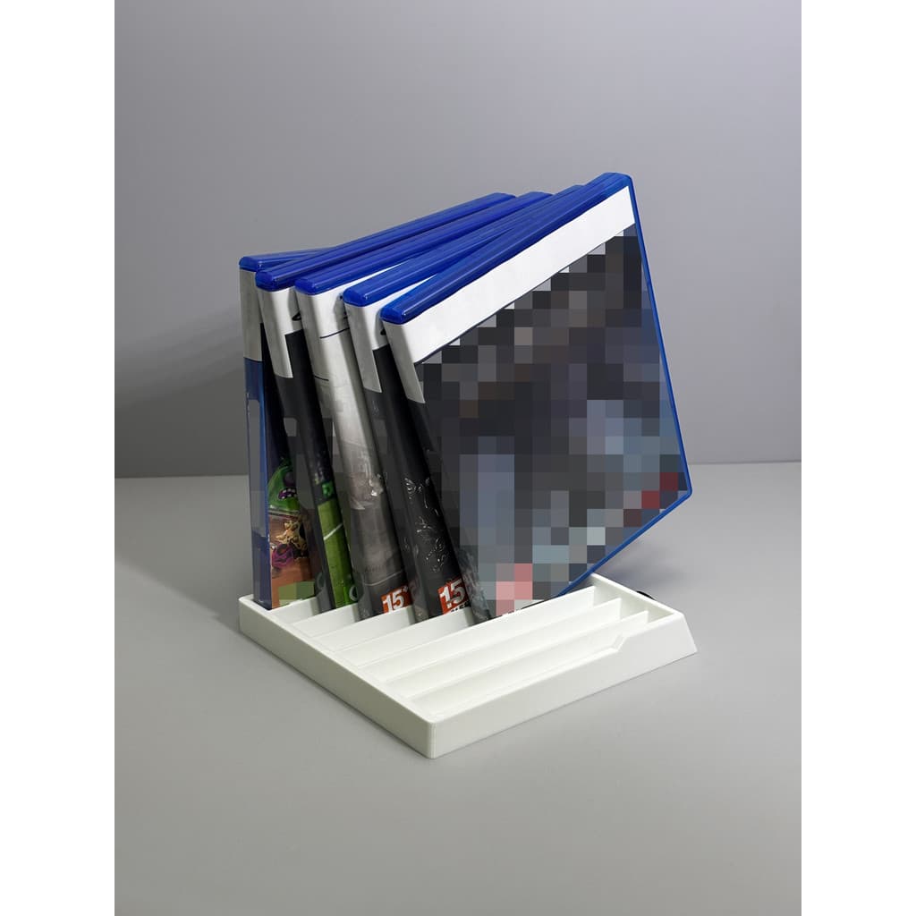 Adequado para suporte de armazenamento de discos e cartuchos de jogos PS5/PS4/PS3, suporte de armazenamento de jogos, ar
