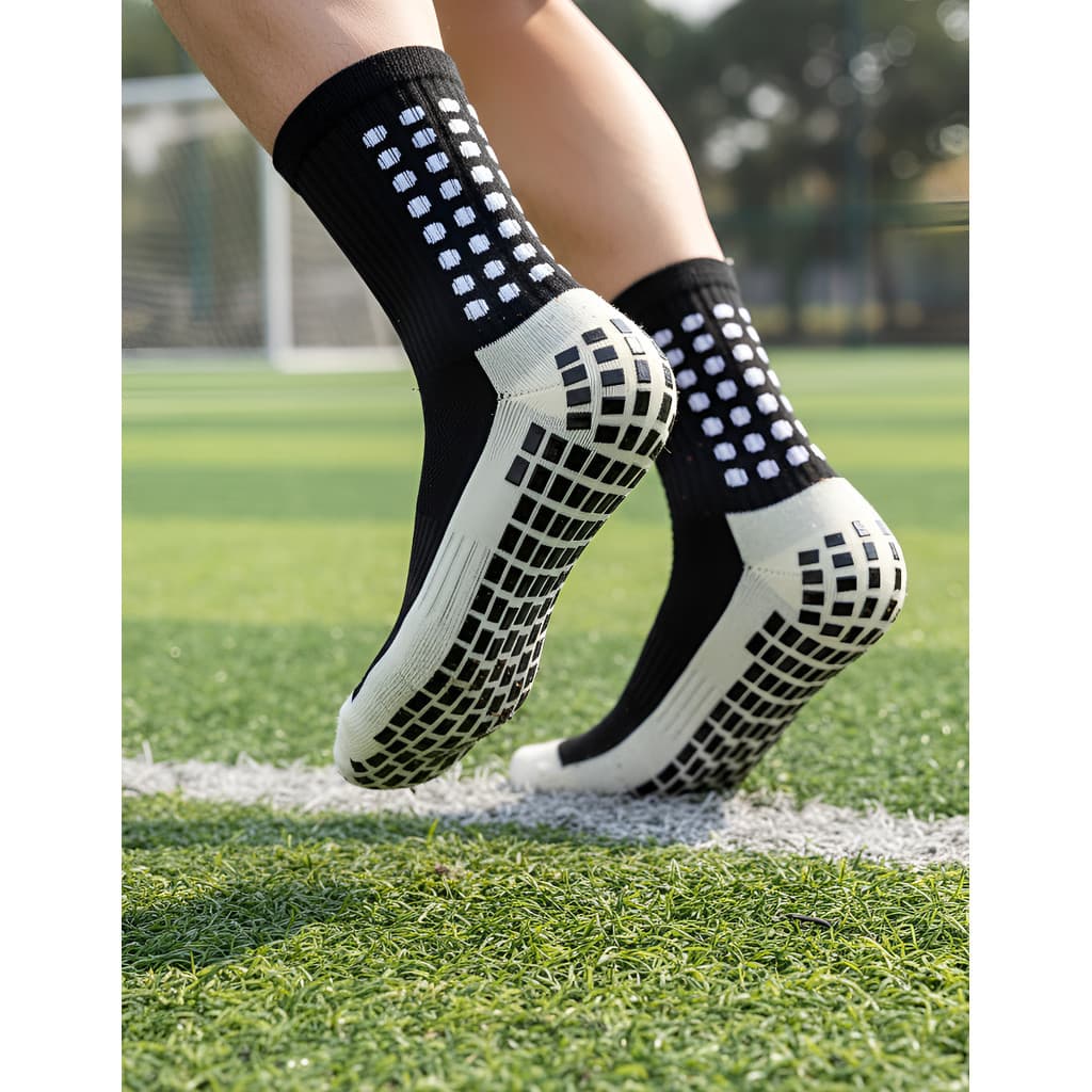 Kit 3 Pares Meia Antiderrapante Esportiva Futebol Treino Top
