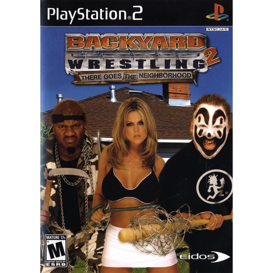 Personalizado Backyard Wrestling 2 There Goes the Neighborhood Ps2
