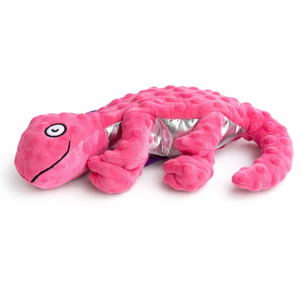 Brinquedo Pet Camaleão de Pelúcia Mordedor para Cachorro Gato Resistente Interativo