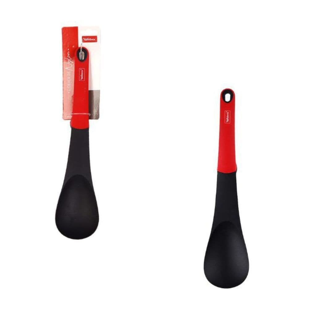 Colher Nylon Antiaderente Não Risca Panela Resistente Cozinha Profissional