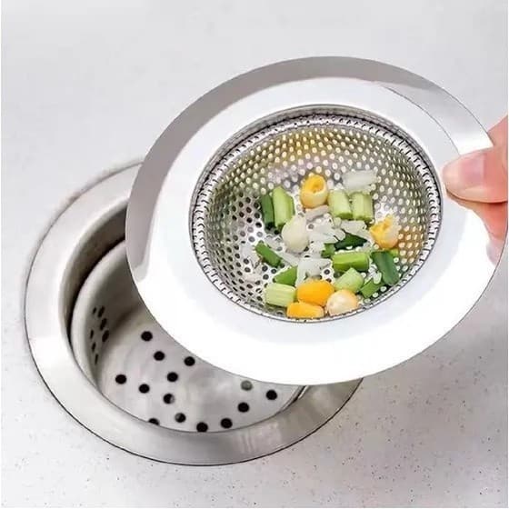 Ralo Para Pia Gr Com Borda Inox Cozinha 7cm 9cm 11cm