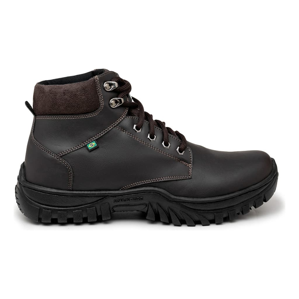 Coturno Trabalho Tenis Masculino Bota Segurança Costurada Oferta