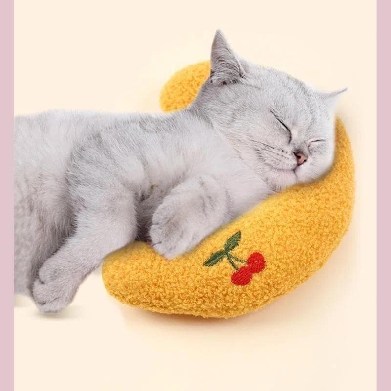 Almofada para Gato, Almofada de Dormir para Gato e Cão, Almofada Macia em Forma de U, Brinquedo para Gato, Brinquedos pa